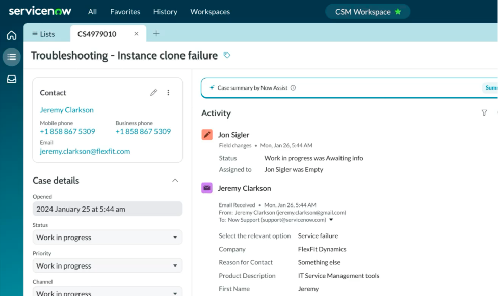 Sales & Order Management